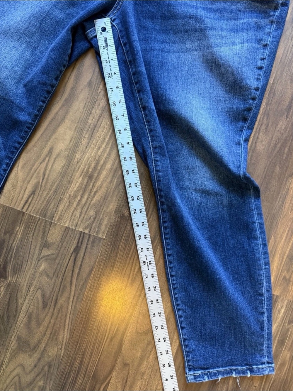 Judy Blue Boyfriend Fit Stretch Blue Medium Wash Denim Jeans Women’s Size 20 - Picture 5 of 6